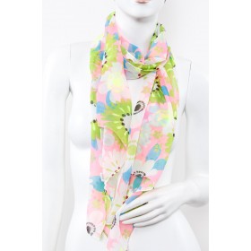 Soft Silk Printed Scarf C29